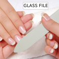 thumbnail image 2 of 4 Pack , Crystal Nail Files with Case, Double Sided Finger Nail Files, Professional Manicure Nail Ca, 2 of 5