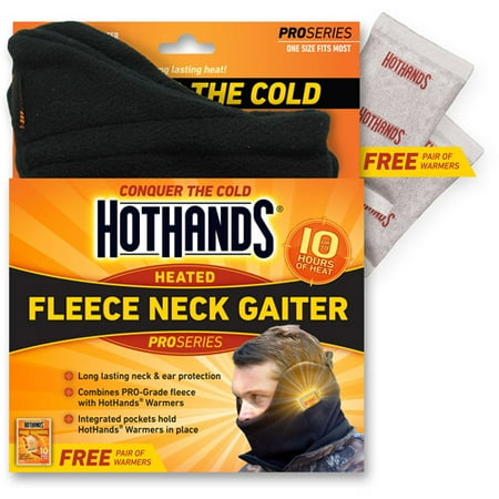 HotHands Heated Fleece Neck Gaiter