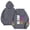 Gray, variant on Trendy Women Hoodie Tops Streetwear y2k Long Sleeve Letter Print Oversize Loose Pullover Sweatshirts With Pocket