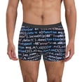 thumbnail image 1 of Balery Function Source Code Calzoncillos bóxer para hombre, ropa interior de algodón suave y transpirable con cinturilla de nailon-Large, 1 of 5