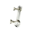 thumbnail image 3 of CKP #G-60 Elegance Collection 4 in. (102mm) Glass Pull, Clear with Brushed Nickel Base, 3 of 4