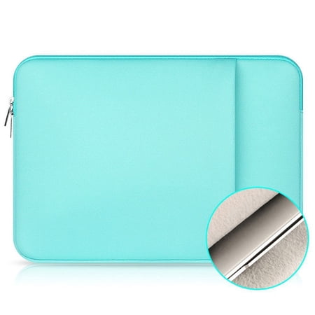 Dual Zipper Universal Waterproof Pouch Laptop Case Bag Sleeve Notebook Cover LIGHT BLUE 11.6 INCH