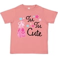 thumbnail image 3 of Inktastic Tu Tu Cute Ballet Dancing Shoes Boys or Girls Toddler T-Shirt, 3 of 5
