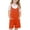 A35 Orange, variant on Xdegoge Girls Rompers 10-12 Pants Jumpsuit Dressy Sleeveless Summer Jumpers Cute Spaghetti Strap Romoers with Pockets Toddler Girl Clothes Clothes Under 5.00 Men