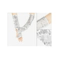 thumbnail image 3 of INSPIRE CHIC Women's Sequin Sparkly Arm Warmers Extra Long Gloves Fingerless Arm Sleeve for Party Silver One Size, 3 of 5