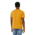 thumbnail image 4 of BELLA + CANVAS CVC Jersey Tee for Men, Eco-friendly Cotton/Poly Blank Shirt, Single Pack, Heather Mustard, 2XL, 4 of 4