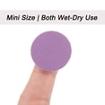 thumbnail image 3 of 50 Pack 1-Inch Purple Sanding Discs 400 Grits Hook & Loop Professional Aluminum Oxide Sandpaper Mini Size, 3 of 5