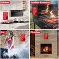 thumbnail image 5 of 1/2Pc Fire Blanket Emergency Emergency Fire Retardant Blankets Fireproof Blanket Welding Blanket for Kitchen Fireplace Grill BBQ, 5 of 5