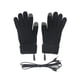 thumbnail image 3 of Guantes calefactables eléctricos con USB, conectados a un adaptador para portátil para calentar las manos. Negro, 3 of 9