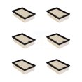 thumbnail image 1 of PUR Engine Air Filter (6 Pack) for Car Ford Escape Transit Connect K57-102562, 1 of 2