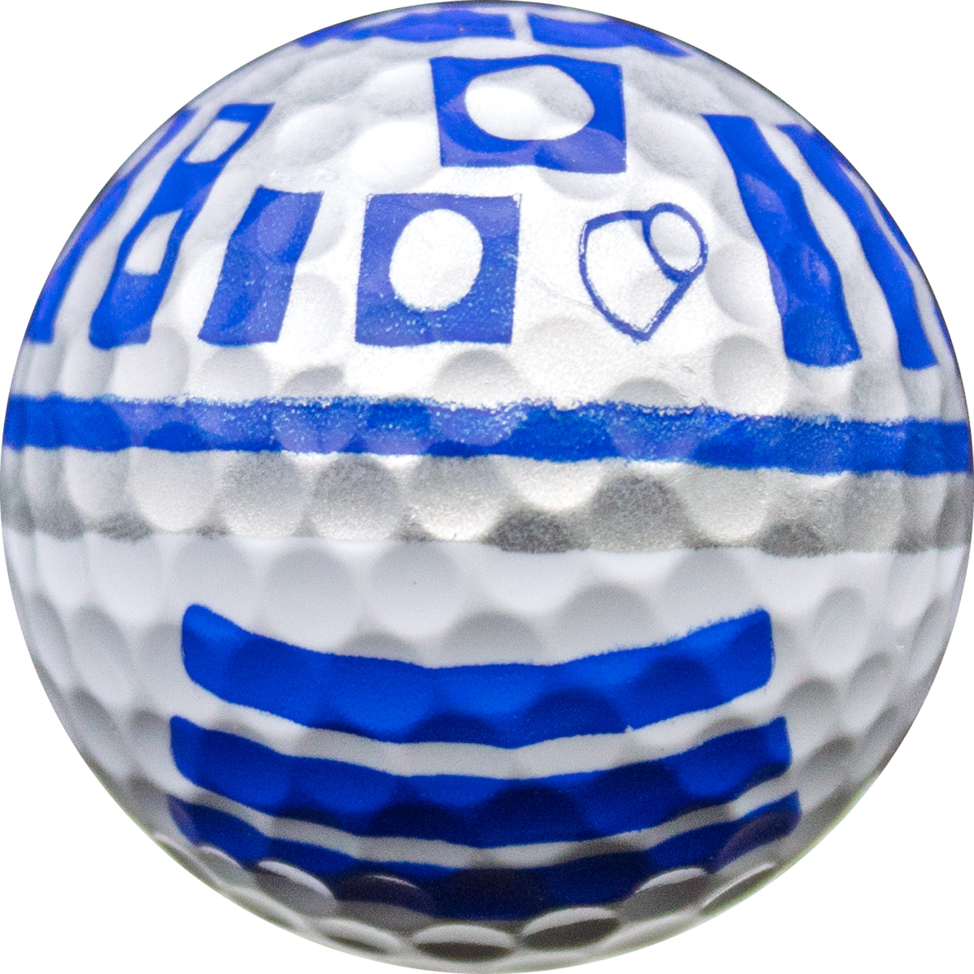 BB8, Death Star, R2D2 and 10 Tees Golf Set in Candy Cane