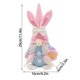 thumbnail image 3 of Decoraciones de Pascua, Adornos de Pascua, Regalos de Pascua Adornos decorativos de muñeco enano de Pascua Adornos de poliéster, 3 of 6