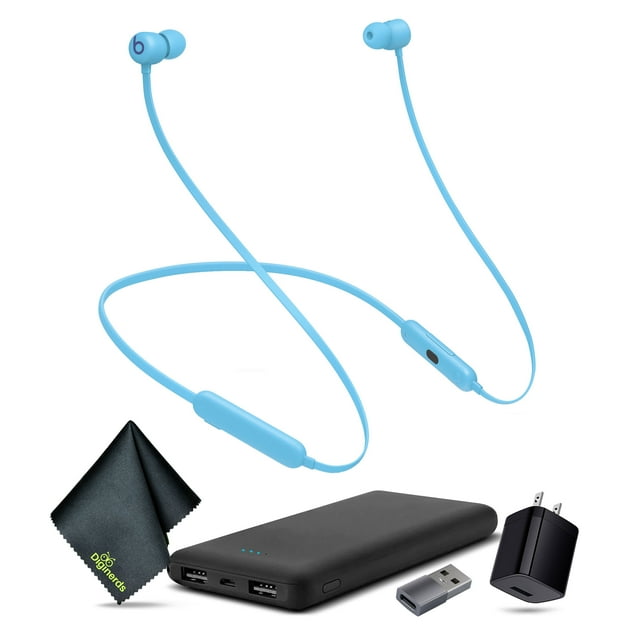 Beats Flex Écouteurs Intra-Auriculaires Sans Fil (Bleu) Ensemble + Accessoires