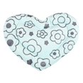 thumbnail image 3 of Cojín Del Asiento De La Cama Del Sue?o De La Estera Del Conejillo De Indias Del Hámster De La Forma Del Corazón Para El Azul Peque?o Del Animal Sunnimix Jaula de hámster vellón, 3 of 6