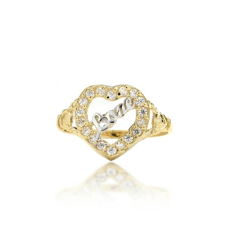 - 10k Yellow Gold Romantic