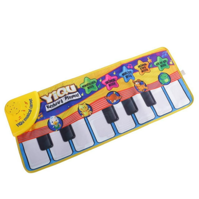 Juguete musical del bebé de alfombra de del del piano animal eléctrico Hugo Juguete Musical Playmat