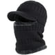 thumbnail image 1 of Gorro pasamontañas de punto de invierno Sinhoon, cálido, para ciclismo, esquí, talla universal, 1 of 8