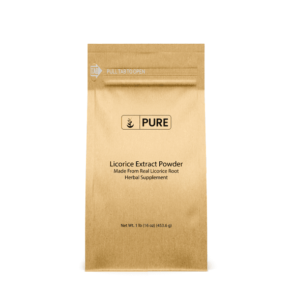 Pure Original Ingredients Licorice Extract 1lb Non-GMO, Gluten-Free, Mulethi Powder