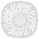 thumbnail image 5 of Injueey Cubierta de desagüe para el suelo del baño, tapón para el pelo de la ducha, colador de filtro para fregadero de cocina, color blanco Blanco 2piezas, 5 of 6