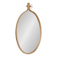 thumbnail image 1 of Kate and Laurel Yitro Metal Framed Wall Mirror, Gold 20x34, 1 of 8