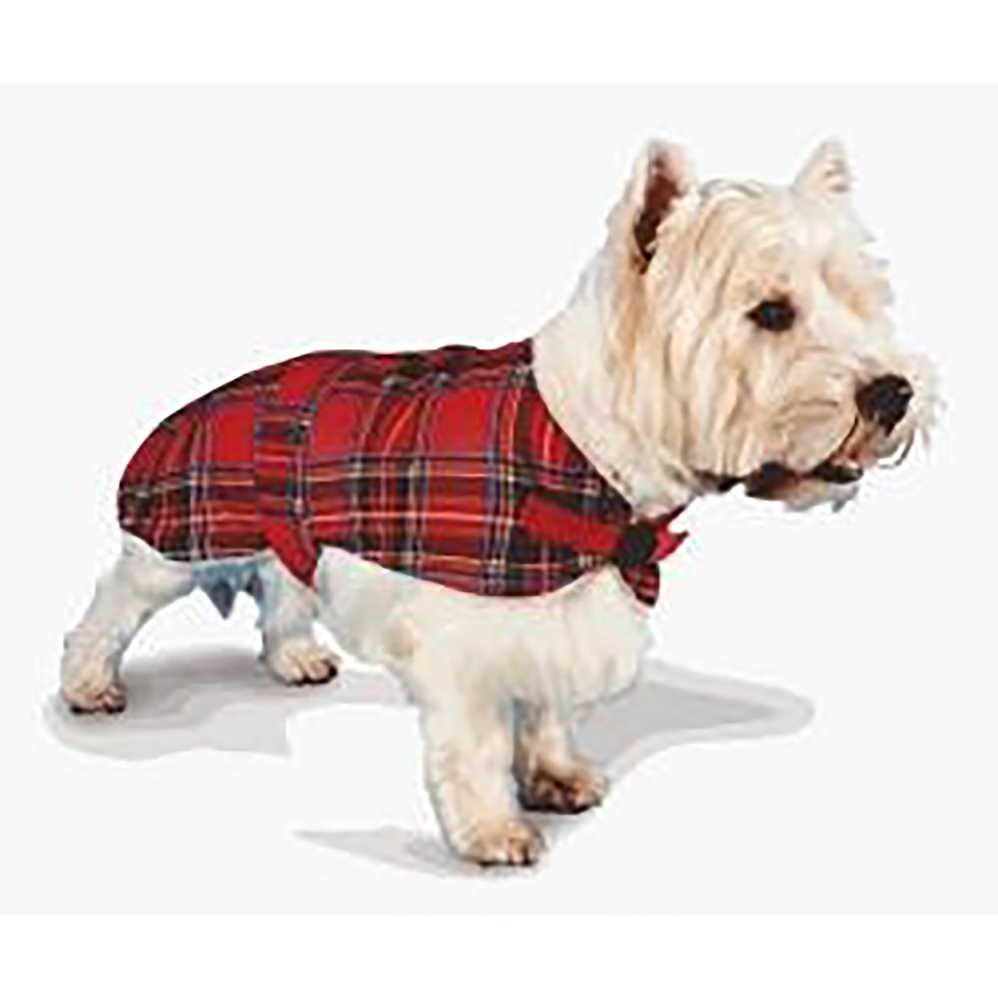 Pennine Fur Lined Red Tartan Dog Coat Walmart Canada