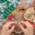 thumbnail image 5 of U8MO 100pc Rondelle Resin European Large Hole Beads Christmas Slide Charms 13.5~14mm, 5 of 7