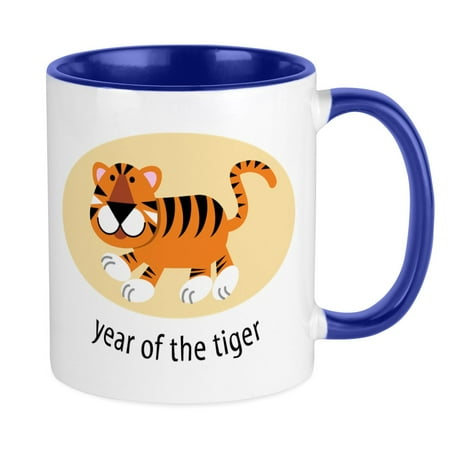 

CafePress - Year Of The Tiger Mug - Ceramic Coffee Tea Novelty Mug Cup 11 oz