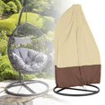 thumbnail image 4 of Funda para silla de huevo colgante, duradera, ligera, impermeable, funda para silla de columpio con cremallera, se adapta a la mayoría de los protectores contra el polvo para sillas de huevo de c, 4 of 5