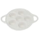 thumbnail image 2 of 1pc Escargot Plate Ceramic Snail Plate Conch Baking Tray Kitchen Gadget -a, 2 of 3