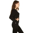 thumbnail image 5 of Heavyweight Women's Wool Crew Top Thermal Base Layer - 100% Merino Wool, 5 of 5
