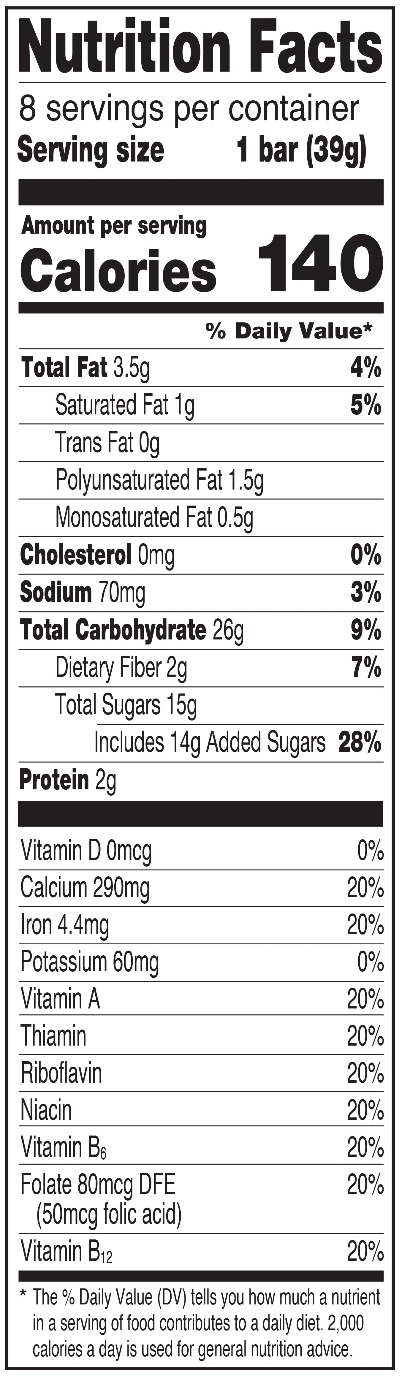 (4 pack) Sunbelt Bakery Raspberry Fruit & Grain Bars, No Preservatives