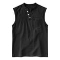 thumbnail image 4 of Noric Men's Tank Tops Summer Casual Muscle Tee Vintage Sleeveless Gym Workout Athletic Bodybuilding Sleeveless T Shirt, 4 of 5