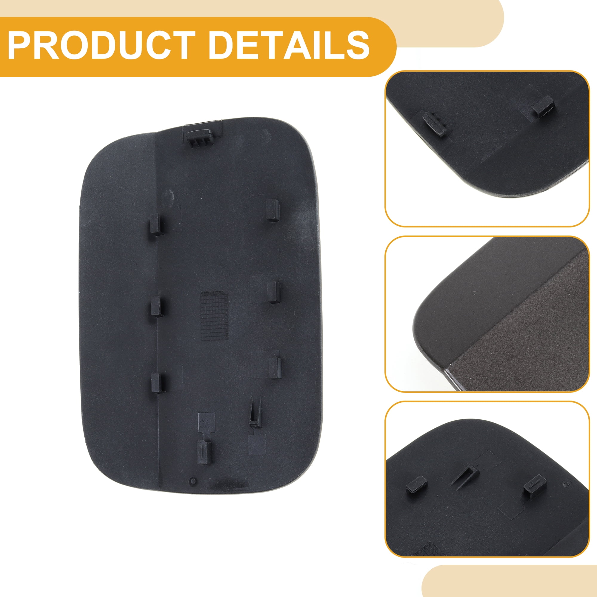 Unique Bargains Tank Door Cap for Volkswagen Passat 2011-2018 Filler Flap Cover Car Gold