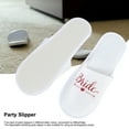 thumbnail image 4 of Comfortable Party Slipper, Bride Letters Pattern Disposable Slippers, Exquisite For Wedding Party, 4 of 8