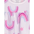 thumbnail image 3 of Carter's Child of Mine Toddler Girl Pajama Gown, Sizes 12M-5T, 3 of 5