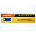thumbnail image 2 of 100 Pack Plastic Razor Blades Double Edged Polycarbonate, 2 of 4
