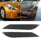 thumbnail image 3 of Headlight Covers, Anti-corrosion Carbon Fiber Perfect Decorating Headlight Eye For 350Z 2003-2009, 3 of 8