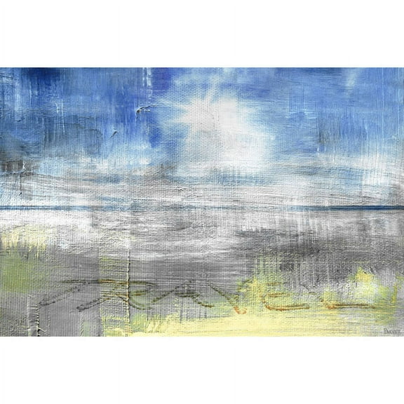 "Travel in the Sand" Painting Print on Wrapped Canvas