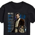 thumbnail image 3 of Star Wars - Obi-Wan Kenobi Collage - Men's Short Sleeve Graphic T-Shirt, 3 of 5