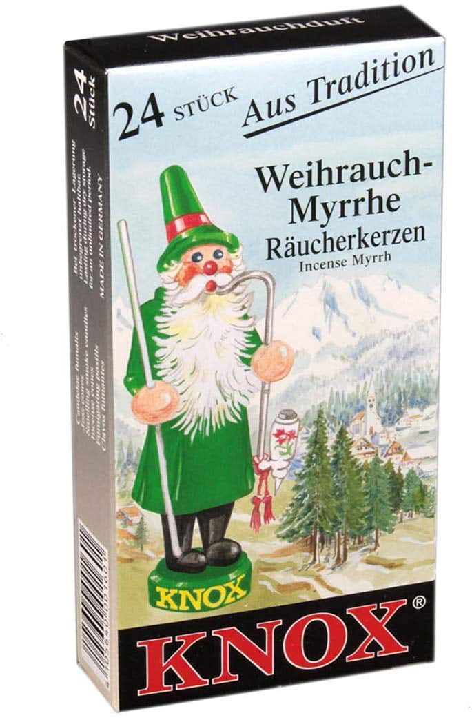 Knox Incense Cone Advent Calendar style 2 Direct From Germany 
