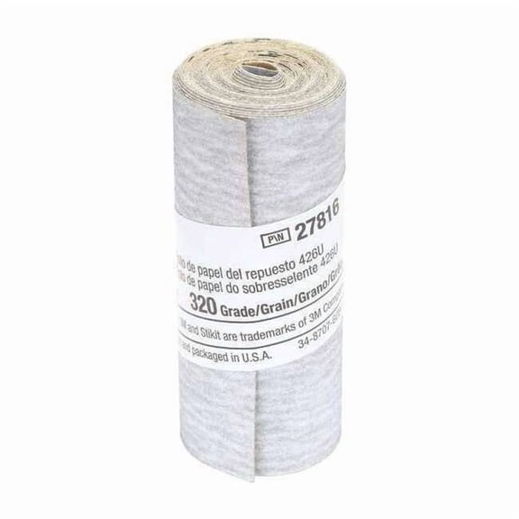 3m Sandpaper Roll, 2 1/2 in W, 8 1/4 ft L 7100143208