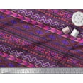 thumbnail image 2 of Soimoi Cotton Duck Fabric Aztec Geometric Fabric Prints by Yard 42 Inch Wide, 2 of 3