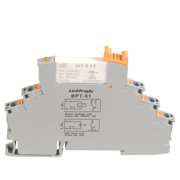 Injueey Relé eléctrico 6A, placa de circuito electrónico, módulo de Control de potencia, pieza de repuesto, accesorio, trabajo Industrial profesional Accesorios para electrodomésticos Tipo 2 24V Injueey HA073152-02