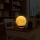 thumbnail image 3 of Lámpara de luna Lámpara de impresión 3D Escultura moderna Decoración del hogar Tooarts Lámpara de mesa, 3 of 6