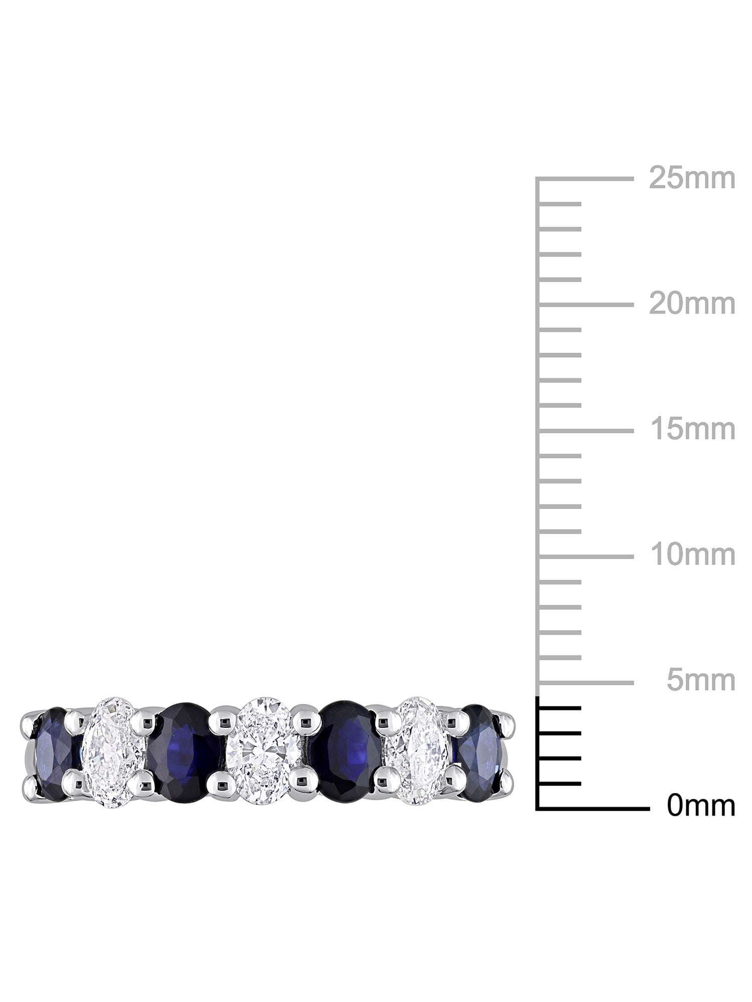 Everly Women's Sapphire 14k White Gold Ring