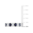 thumbnail image 2 of Everly Women's Sapphire 14k White Gold Ring, 2 of 7
