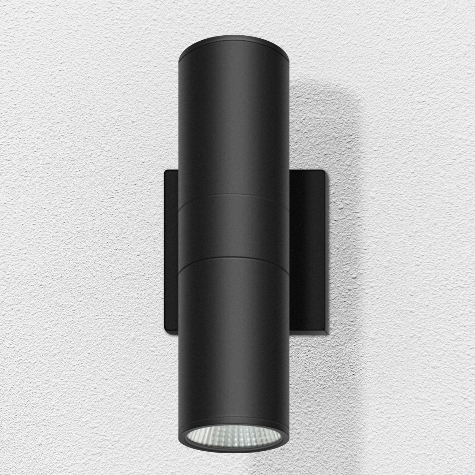 Modern 12 Inch Integrated LED Round Up Down Wall Light Outdoor Waterproof