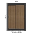 thumbnail image 3 of Ropero Closet Madesa Vivare Plus 2 Puertas Corredizas NM, 3 of 10