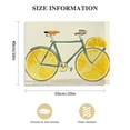 thumbnail image 3 of Nawypu Kitchen Canvas Wall Art Lemon Bike Picture Dining Room Canvas Painting for Home Wall Decor, Lemon Bicycle Framed Artwork for Kitchen Restaurant Decoration Ready to Hang, 3 of 6