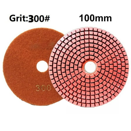 

4 Inch 100mm Dry/wet Diamond Polishing Pads Flexible Grinding Discs For Granite